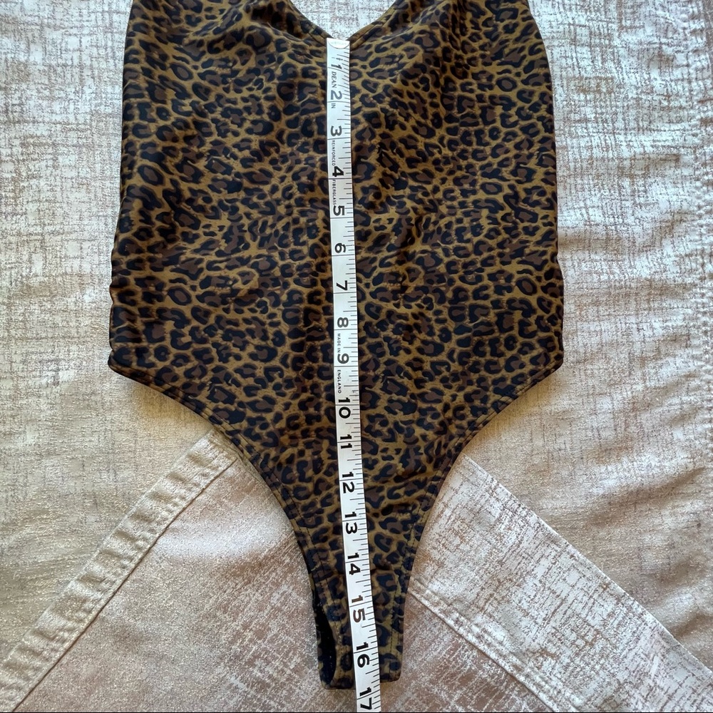 Kendall + Kylie Leopard Cheeky CrissCross Swimsuit - Picture 14 of 14